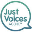 Susie Valerio Global Voice with a Tropical Touch Just Voices Agency Logo