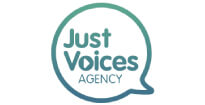 Susie Valerio Global Voice with a Tropical Touch Just Voices Agency Logo